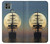 W2897 Pirate Ship Moon Night Hard Case and Leather Flip Case For Motorola Moto G9 Power