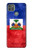 W3022 Haiti Flag Hard Case and Leather Flip Case For Motorola Moto G9 Power