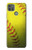 W3031 Yellow Softball Ball Hard Case and Leather Flip Case For Motorola Moto G9 Power