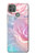 W3050 Vintage Pastel Flowers Hard Case and Leather Flip Case For Motorola Moto G9 Power