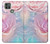 W3050 Vintage Pastel Flowers Hard Case and Leather Flip Case For Motorola Moto G9 Power