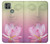 W3511 Lotus flower Buddhism Hard Case and Leather Flip Case For Motorola Moto G9 Power