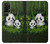 W2441 Panda Family Bamboo Forest Hard Case and Leather Flip Case For Samsung Galaxy A32 5G