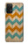 W3033 Vintage Wood Chevron Graphic Printed Hard Case and Leather Flip Case For Samsung Galaxy A32 5G