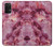 W3052 Pink Marble Graphic Printed Hard Case and Leather Flip Case For Samsung Galaxy A32 5G