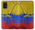 W3306 Colombia Flag Vintage Football Graphic Hard Case and Leather Flip Case For Samsung Galaxy A32 5G