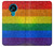 W2683 Rainbow LGBT Pride Flag Hard Case and Leather Flip Case For Nokia 3.4