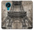 W3416 Eiffel Tower Blueprint Hard Case and Leather Flip Case For Nokia 3.4