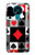 W3463 Poker Card Suit Hard Case and Leather Flip Case For Nokia 3.4