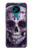 W3582 Purple Sugar Skull Hard Case and Leather Flip Case For Nokia 3.4