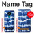 W3671 Blue Tie Dye Hard Case and Leather Flip Case For Nokia 3.4
