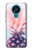 W3711 Pink Pineapple Hard Case and Leather Flip Case For Nokia 3.4