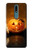 W1083 Pumpkin Spider Candles Halloween Hard Case and Leather Flip Case For Nokia 2.4