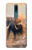 W1292 Dusty Elephant Egrets Hard Case and Leather Flip Case For Nokia 2.4