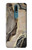 W3700 Marble Gold Graphic Printed Hard Case and Leather Flip Case For Nokia 2.4