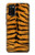 W0576 Tiger Skin Hard Case and Leather Flip Case For Samsung Galaxy A02s, Galaxy M02s