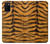 W0576 Tiger Skin Hard Case and Leather Flip Case For Samsung Galaxy A02s, Galaxy M02s