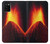 W0745 Volcano Lava Hard Case and Leather Flip Case For Samsung Galaxy A02s, Galaxy M02s