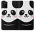 W2662 Cute Panda Cartoon Hard Case and Leather Flip Case For Samsung Galaxy A02s, Galaxy M02s