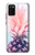 W3711 Pink Pineapple Hard Case and Leather Flip Case For Samsung Galaxy A02s, Galaxy M02s