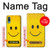 W1146 Yellow Sun Smile Hard Case and Leather Flip Case For Samsung Galaxy A04, Galaxy A02, M02