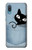 W2641 Pocket Black Cat Hard Case and Leather Flip Case For Samsung Galaxy A04, Galaxy A02, M02