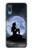 W2668 Mermaid Silhouette Moon Night Hard Case and Leather Flip Case For Samsung Galaxy A04, Galaxy A02, M02