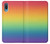 W3698 LGBT Gradient Pride Flag Hard Case and Leather Flip Case For Samsung Galaxy A04, Galaxy A02, M02