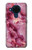 W3052 Pink Marble Graphic Printed Hard Case and Leather Flip Case For Nokia 5.4