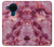 W3052 Pink Marble Graphic Printed Hard Case and Leather Flip Case For Nokia 5.4