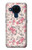 W3095 Vintage Rose Pattern Hard Case and Leather Flip Case For Nokia 5.4