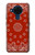 W3355 Bandana Red Pattern Hard Case and Leather Flip Case For Nokia 5.4