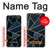 W3479 Navy Blue Graphic Art Hard Case and Leather Flip Case For Nokia 5.4