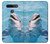 W1291 Dolphin Hard Case and Leather Flip Case For LG K51S