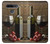 W1316 Grapes Bottle and Glass of Red Wine Hard Case and Leather Flip Case For LG K51S