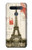 W2108 Eiffel Tower Paris Postcard Hard Case and Leather Flip Case For LG K51S
