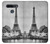 W2350 Old Paris Eiffel Tower Hard Case and Leather Flip Case For LG K51S