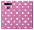 W2358 Pink Polka Dots Hard Case and Leather Flip Case For LG K51S