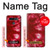 W2480 Tie Dye Red Hard Case and Leather Flip Case For LG K51S