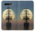 W2897 Pirate Ship Moon Night Hard Case and Leather Flip Case For LG K51S