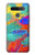 W2942 Brush Stroke Painting Hard Case and Leather Flip Case For LG K51S