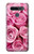 W2943 Pink Rose Hard Case and Leather Flip Case For LG K51S