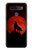W2955 Wolf Howling Red Moon Hard Case and Leather Flip Case For LG K51S