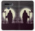 W3262 Grim Reaper Night Moon Cemetery Hard Case and Leather Flip Case For LG K51S