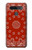 W3355 Bandana Red Pattern Hard Case and Leather Flip Case For LG K51S