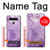 W2690 Amethyst Crystals Graphic Printed Hard Case and Leather Flip Case For LG K41S