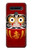 W3023 Japan Good Luck Daruma Doll Hard Case and Leather Flip Case For LG K41S