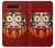 W3023 Japan Good Luck Daruma Doll Hard Case and Leather Flip Case For LG K41S