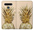 W3490 Gold Pineapple Hard Case and Leather Flip Case For LG K41S