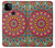 W3694 Hippie Art Pattern Hard Case and Leather Flip Case For Google Pixel 5A 5G